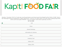 Tablet Screenshot of kapitifoodfair.net